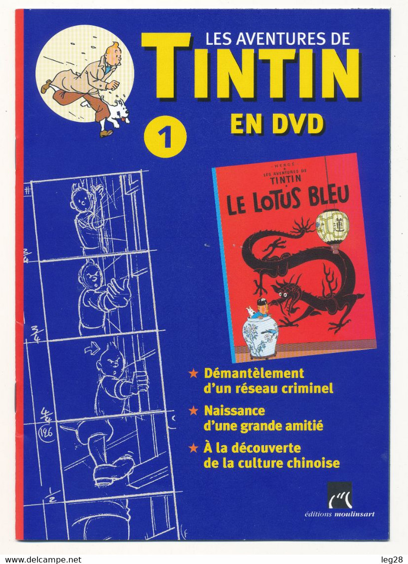 TINTIN  DVD - Posters