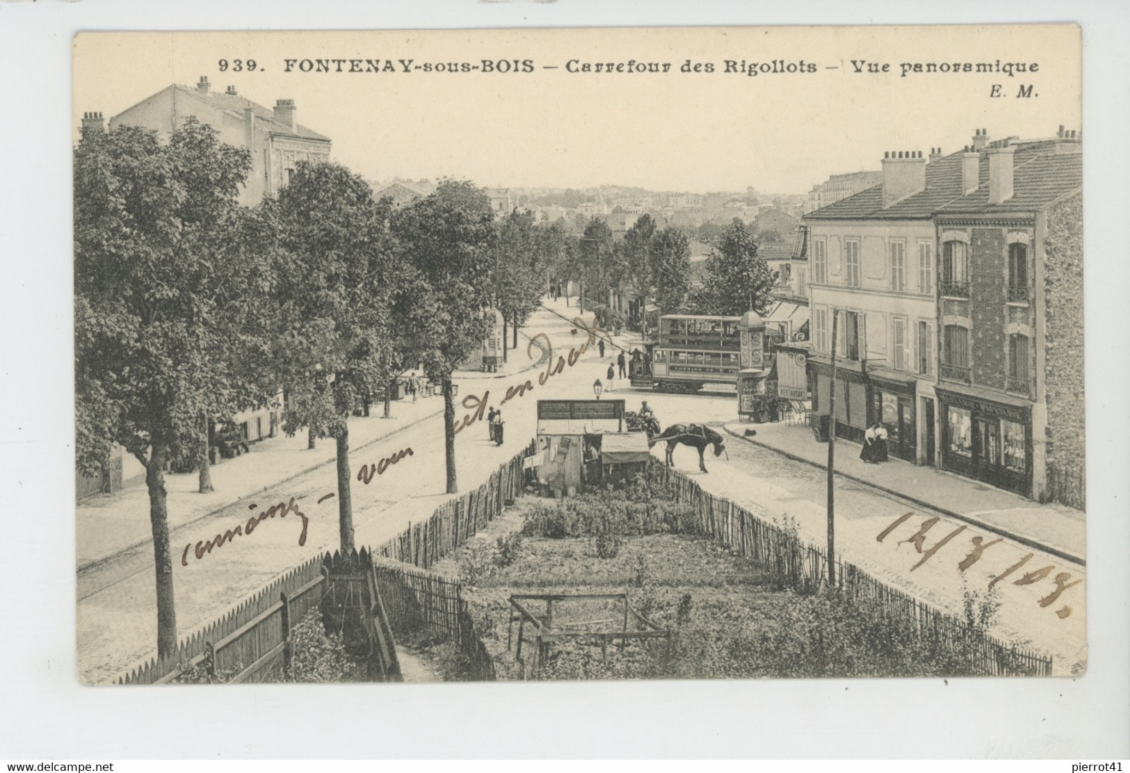 FONTENAY SOUS BOIS - Carrefour Des Rigollots - Vue Panoramique - Fontenay Sous Bois