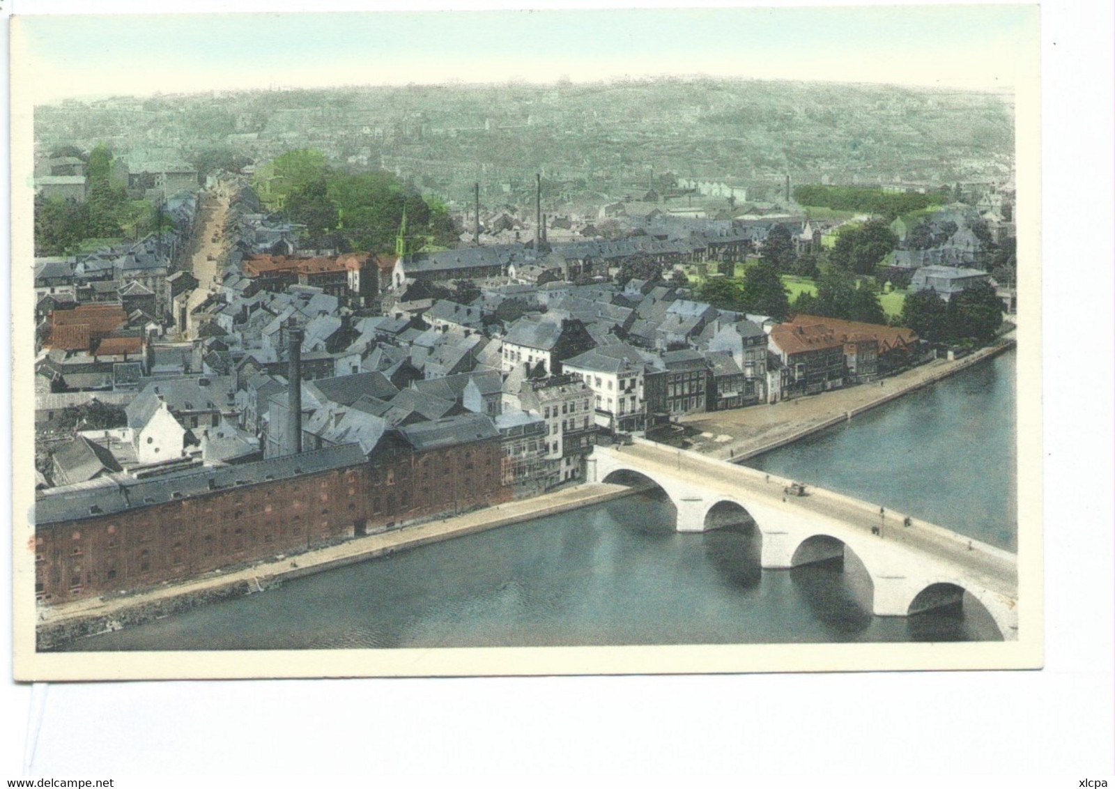 Huy Panorama Pris Du Fort Rive Gauche - Hoei