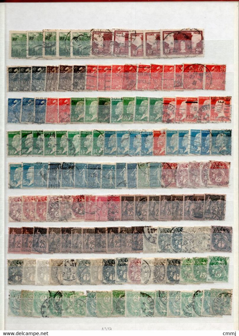 1900/...... - FRANCIA -   Mi.. N. LOTTO -  USED -  (V25) - - Collections, Lots & Series