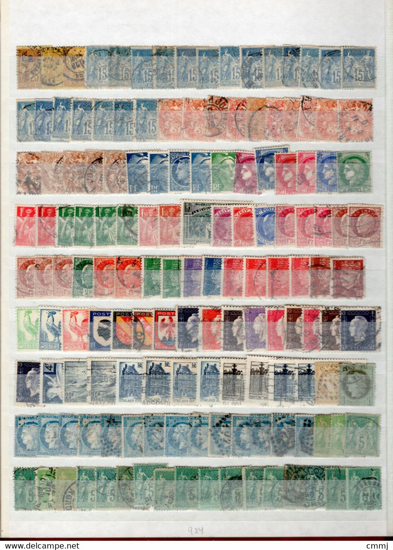 1900/...... - FRANCIA -   Mi.. N. LOTTO -  USED -  (V25) - - Collections, Lots & Séries