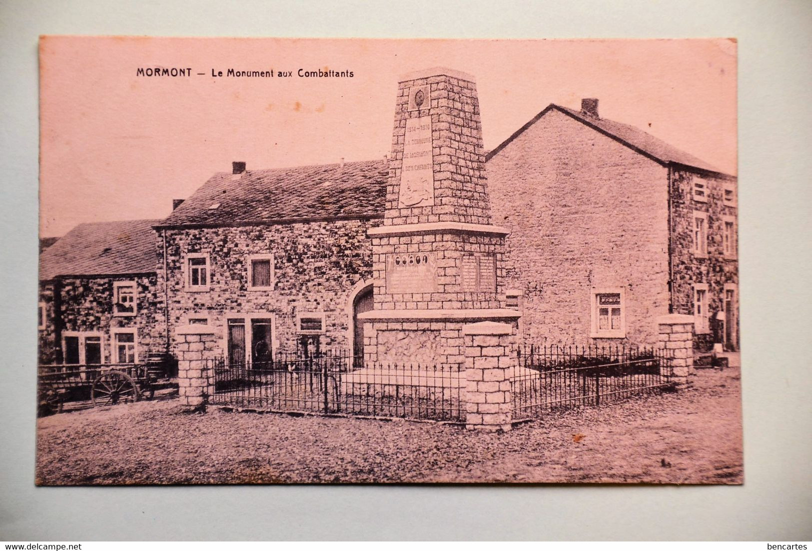 Mormont 1931: Le Monument Aux Combattants - Nassogne