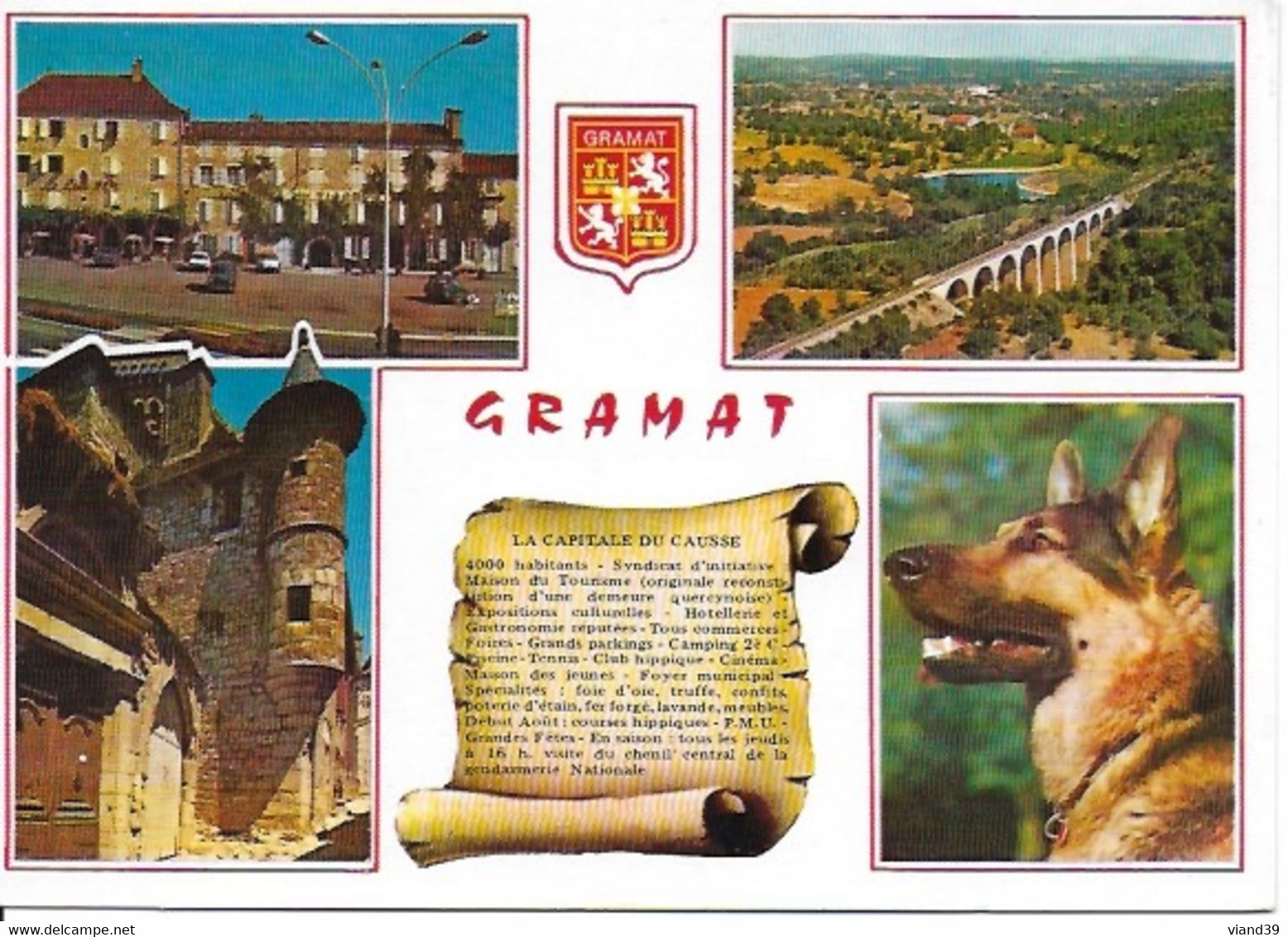 Gramat. -  Capitale Du Causse. -  Non écrite - Gramat