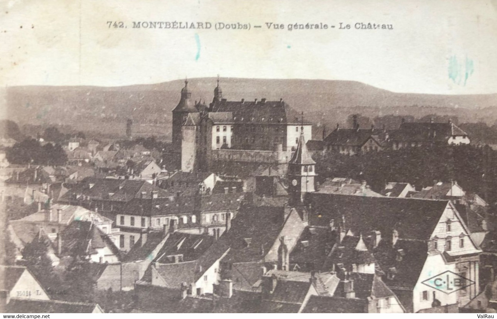 Montbéliard - Vue Générale - Le Château - Montbéliard