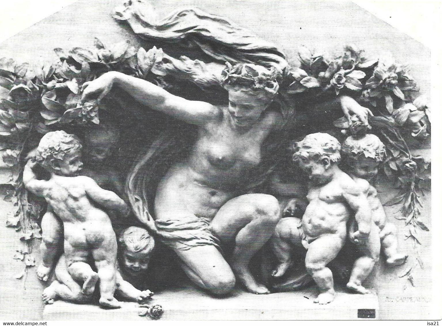 Carte Postale: J.B. CARPEAUX: Le Triomphe De Flore, 1866, Musée De Valenciennes. - Sculptures