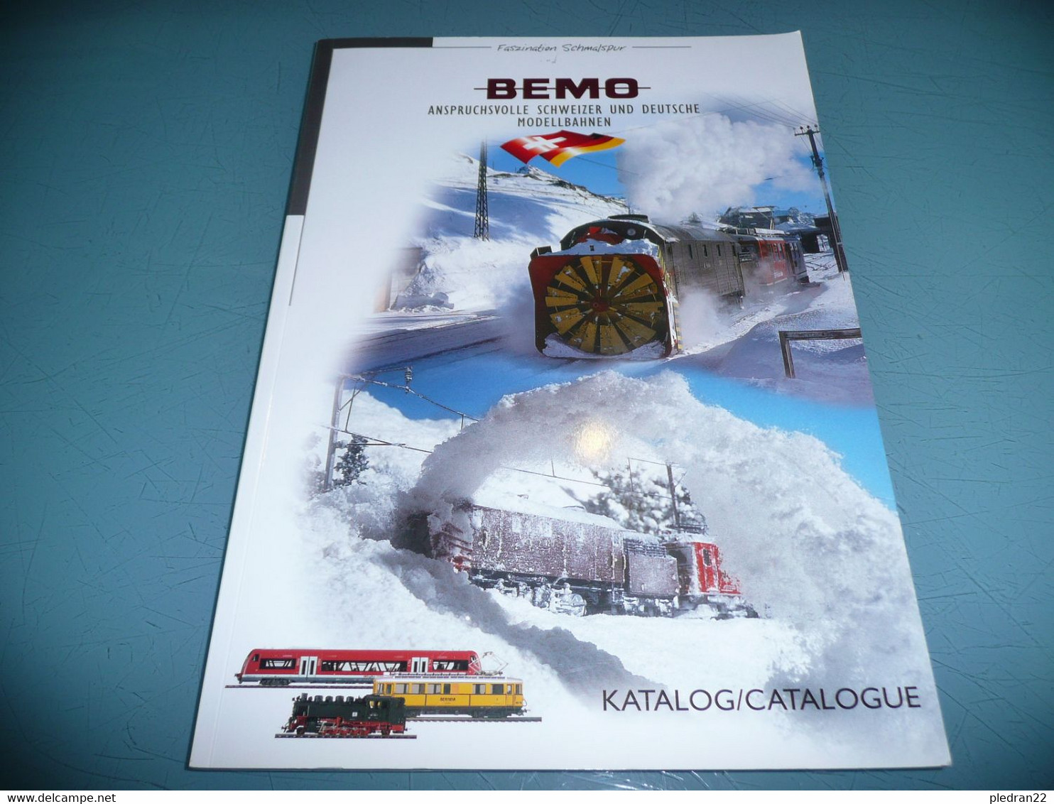 CHEMINS DE FER TRAINS MODELISME CATALOGUE BEMO 2004 - Modellismo