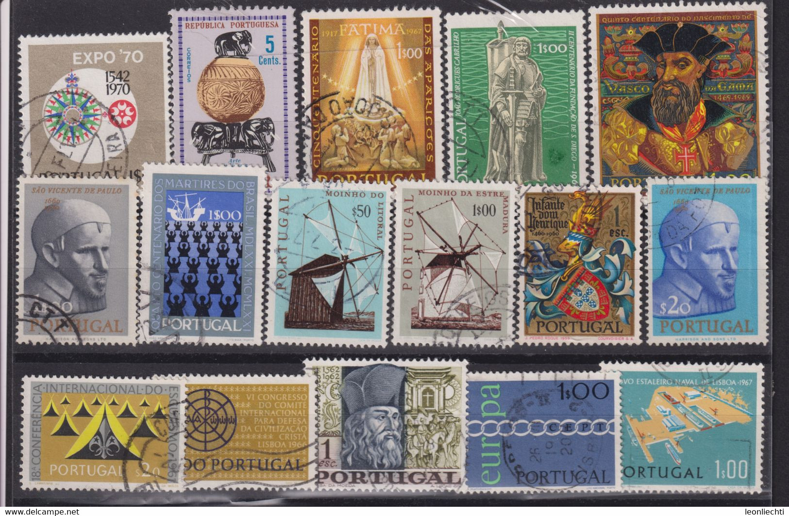 Portugal Lot °  Briefmarken Gestempelt /  Stamps Stamped /  Timbres Oblitérés - Collections