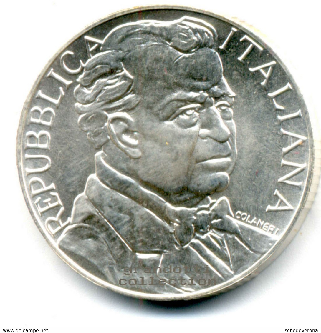 PIETRO MASCAGNI 1000 LIRE 1995 REPUBBLICA ITALIANA ARGENTO ZECCA FDC - 1 000 Lire