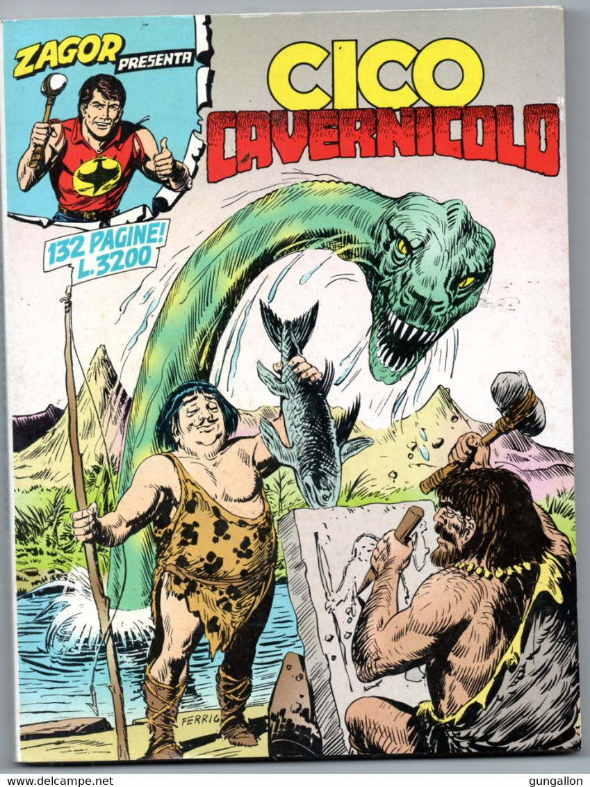 Zagor Presenta (Bonelli 1993): " Cico Cavernicolor" - Zagor Zenith