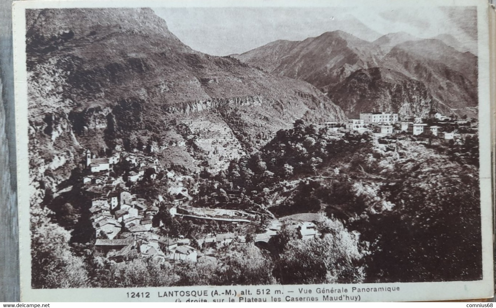 CPA - 06 - Lantosque - Vue Générale Panoramique - Casernes Maud'huy - Lantosque