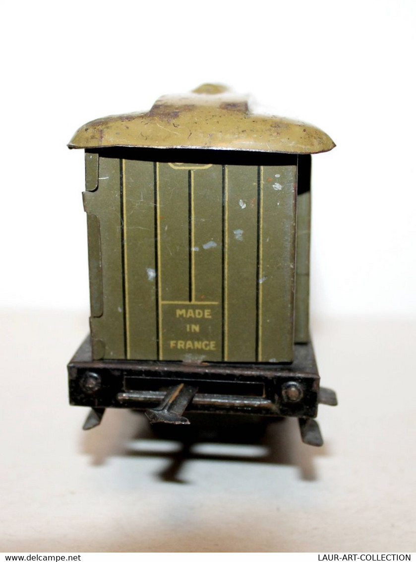 JEP J De P, ANCIEN WAGON MARCHANDISE BAGAGE N°4632 A ESSIEUX TRAIN MINIATURE O/0 - MODELISME FERROVIAIRE (1712.41) - Vagoni Merci