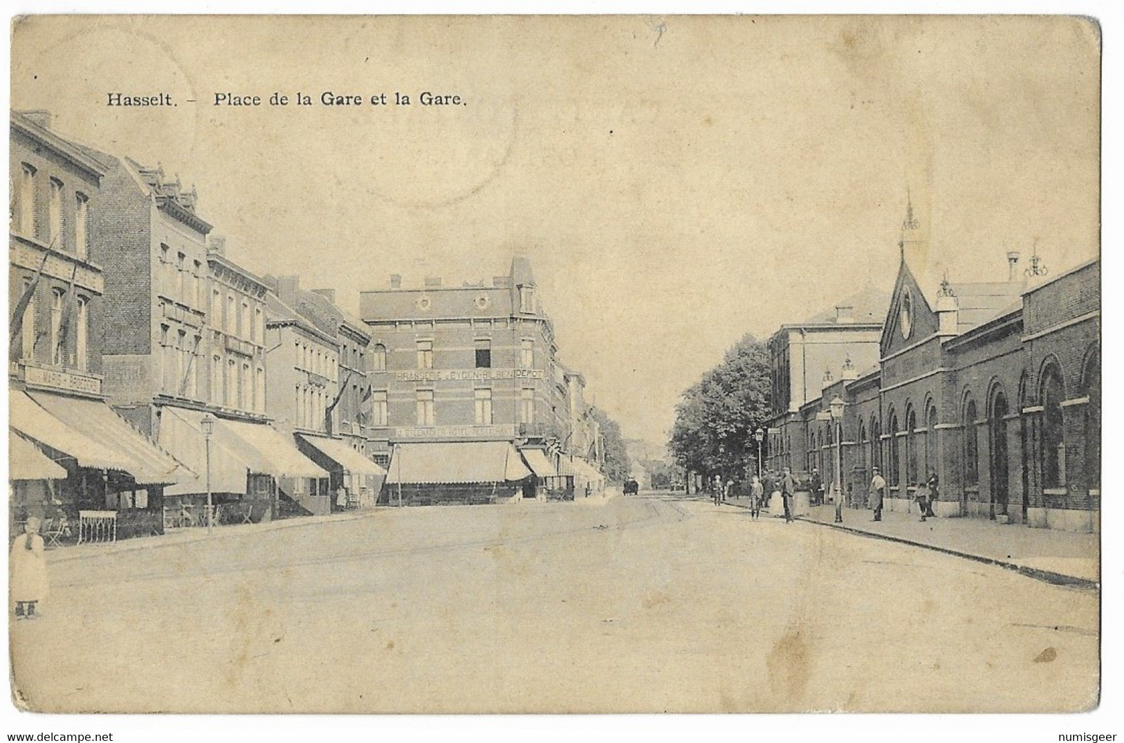 HASSELT  -- Place De La Gare Et La Gare - Hasselt