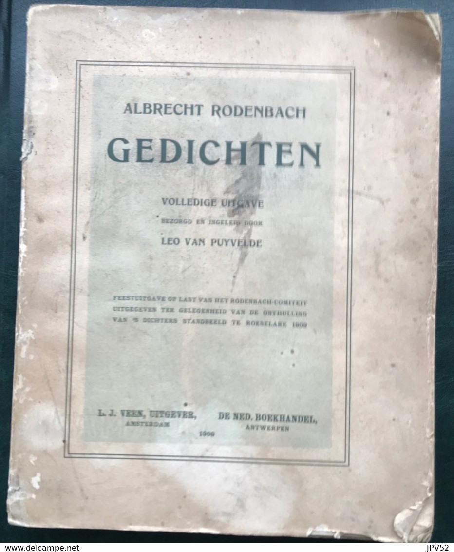 (495) Albrecht Rodenbach - Gedichten - 1909 - 221 Blz. - Leo Van Puyvelde - Poesia