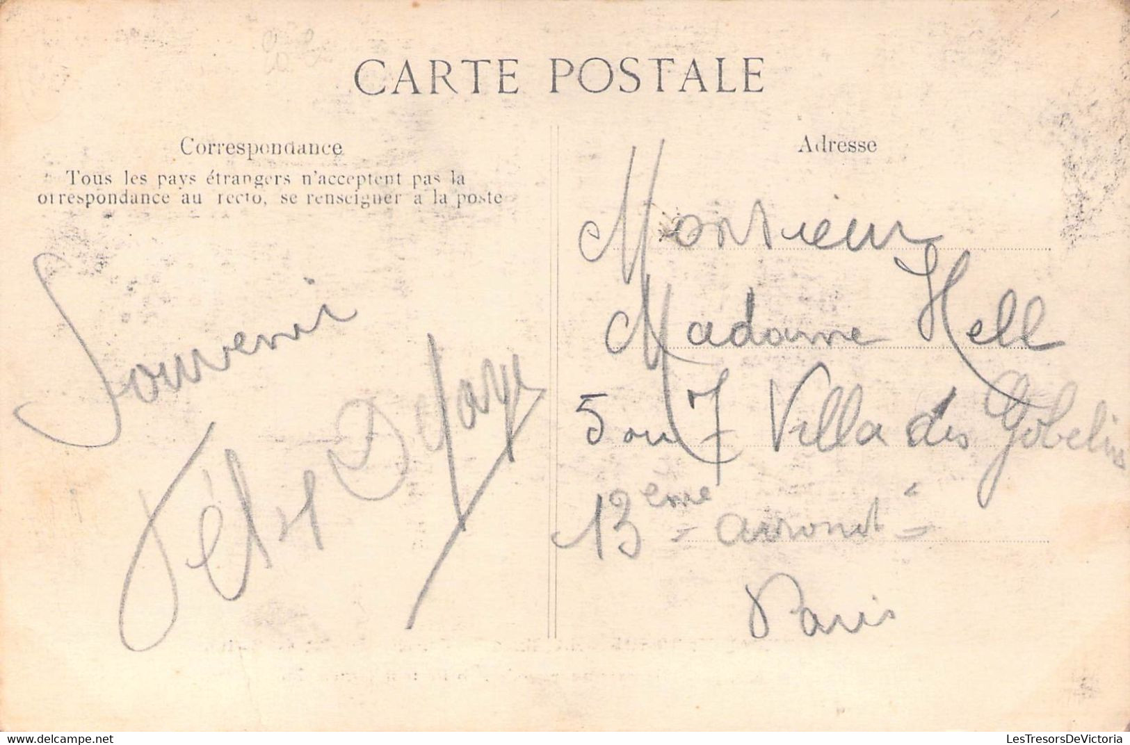 CPA Thème - Politique - Fin D'une Terreur - La Tragédie De Choisy Le Roi - Explosion De La Dynamite - ELD - Oblitérée - Evenementen