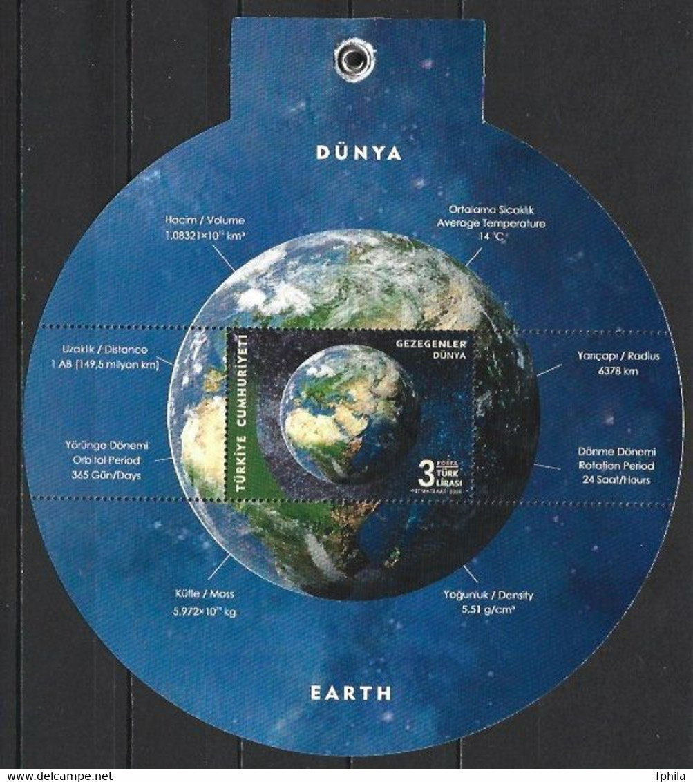 2020 TURKEY THE PLANETS BOOKLET MNH ** - Carnets