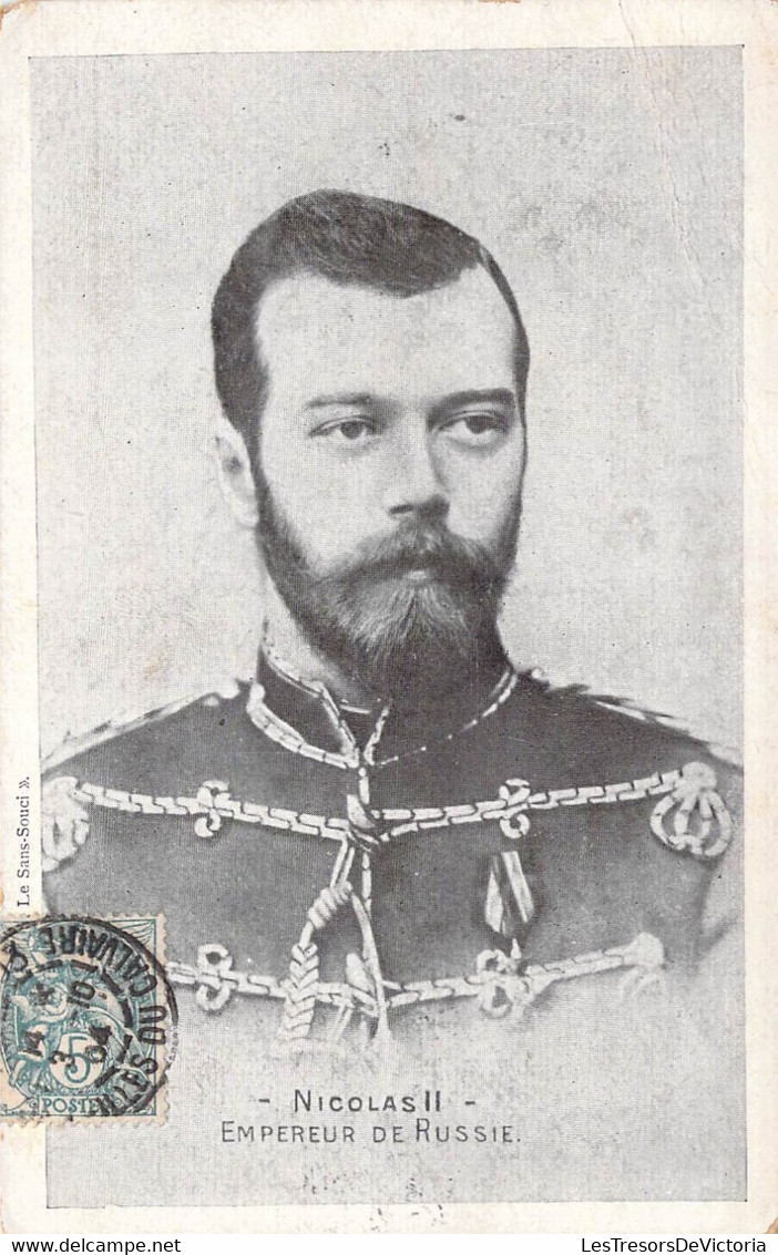 CPA Thème - Politique - Nicolas II - Empereur De Russie - Portrait - Oblitérée 1904 - Corbell - Imp. Crété - Personaggi