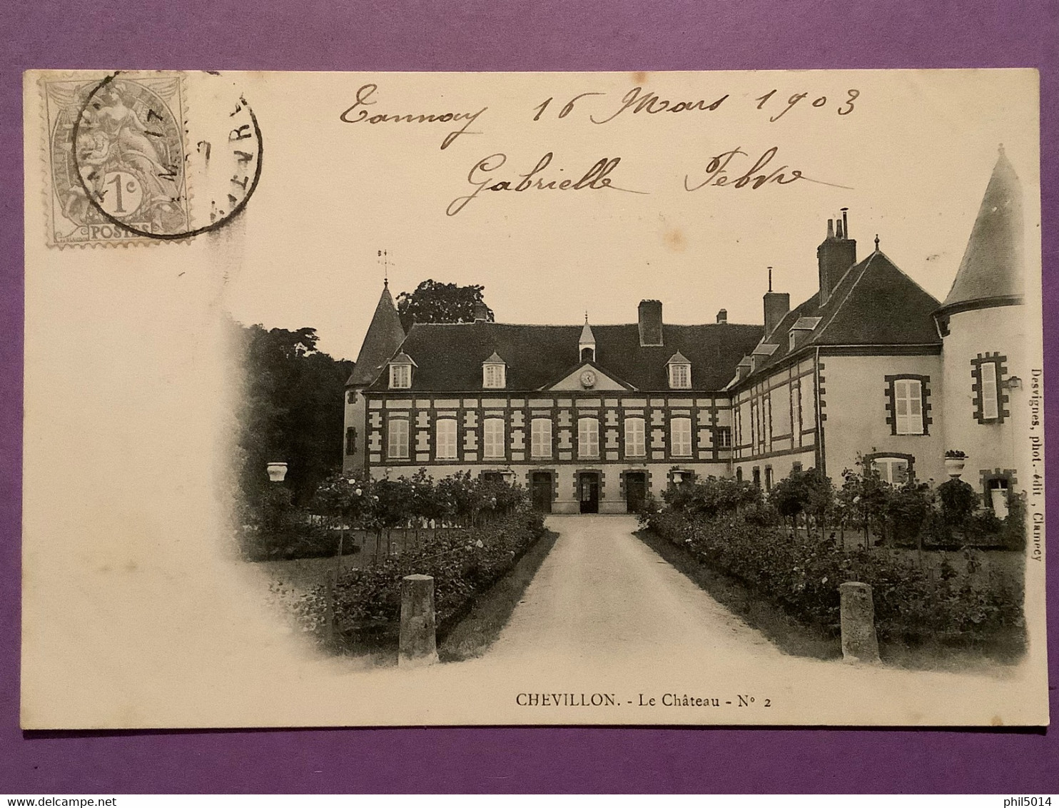 52   CHEVILLON      Le Château      Bon état - Chevillon