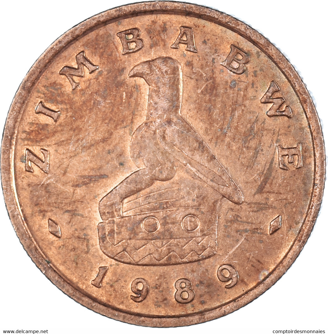 Monnaie, Zimbabwe, Cent, 1989 - Simbabwe