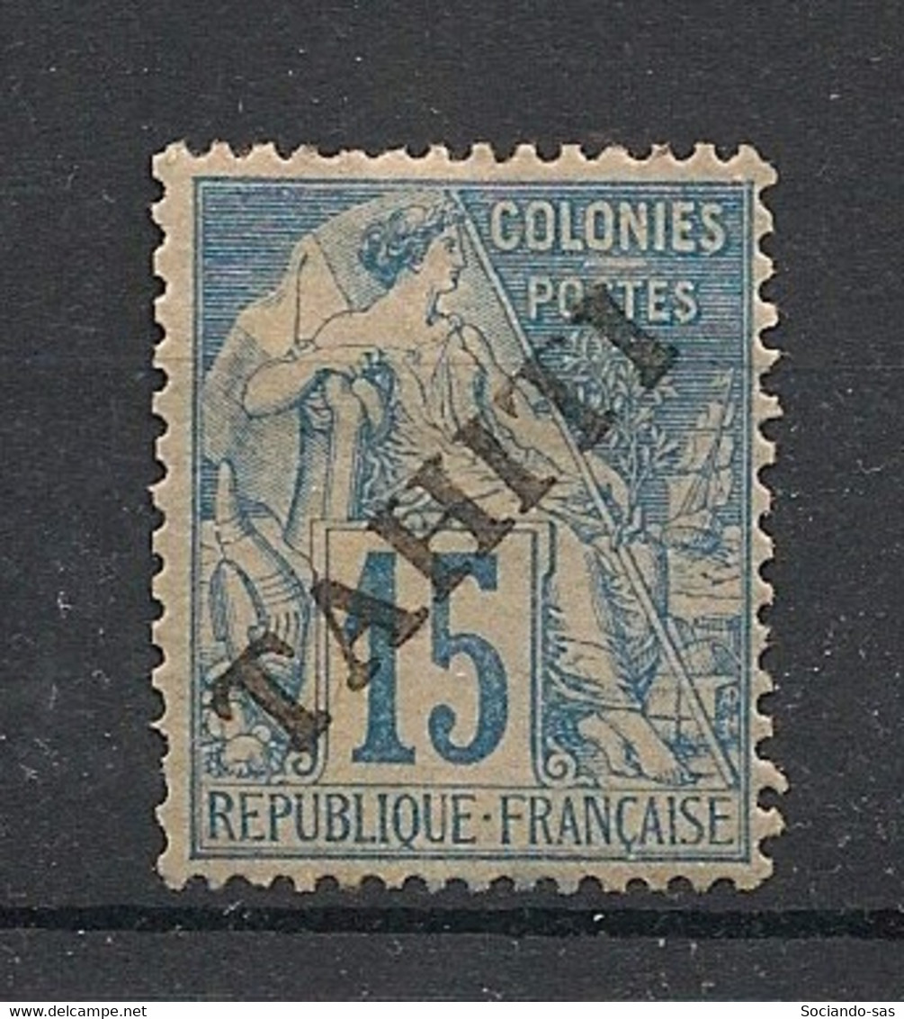 TAHITI - 1893 - N°Yv. 12 - Type Alphée Dubois 15c Bleu - Neuf * / MH VF - Ongebruikt