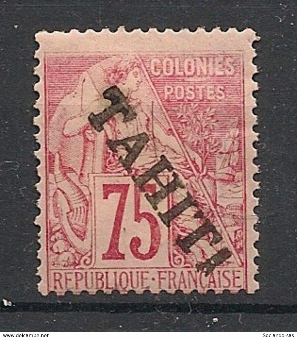 TAHITI - 1893 - N°Yv. 17 - Type Alphée Dubois 75c Rose - Neuf * / MH VF - Ongebruikt