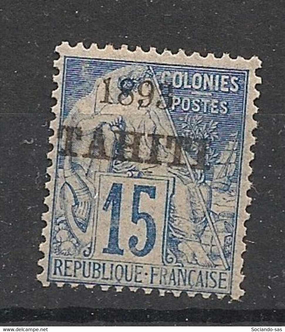 TAHITI - 1893 - N°Yv. 24 - Type Alphée Dubois 15c Bleu - Neuf ** / MNH / Postfrisch - Unused Stamps