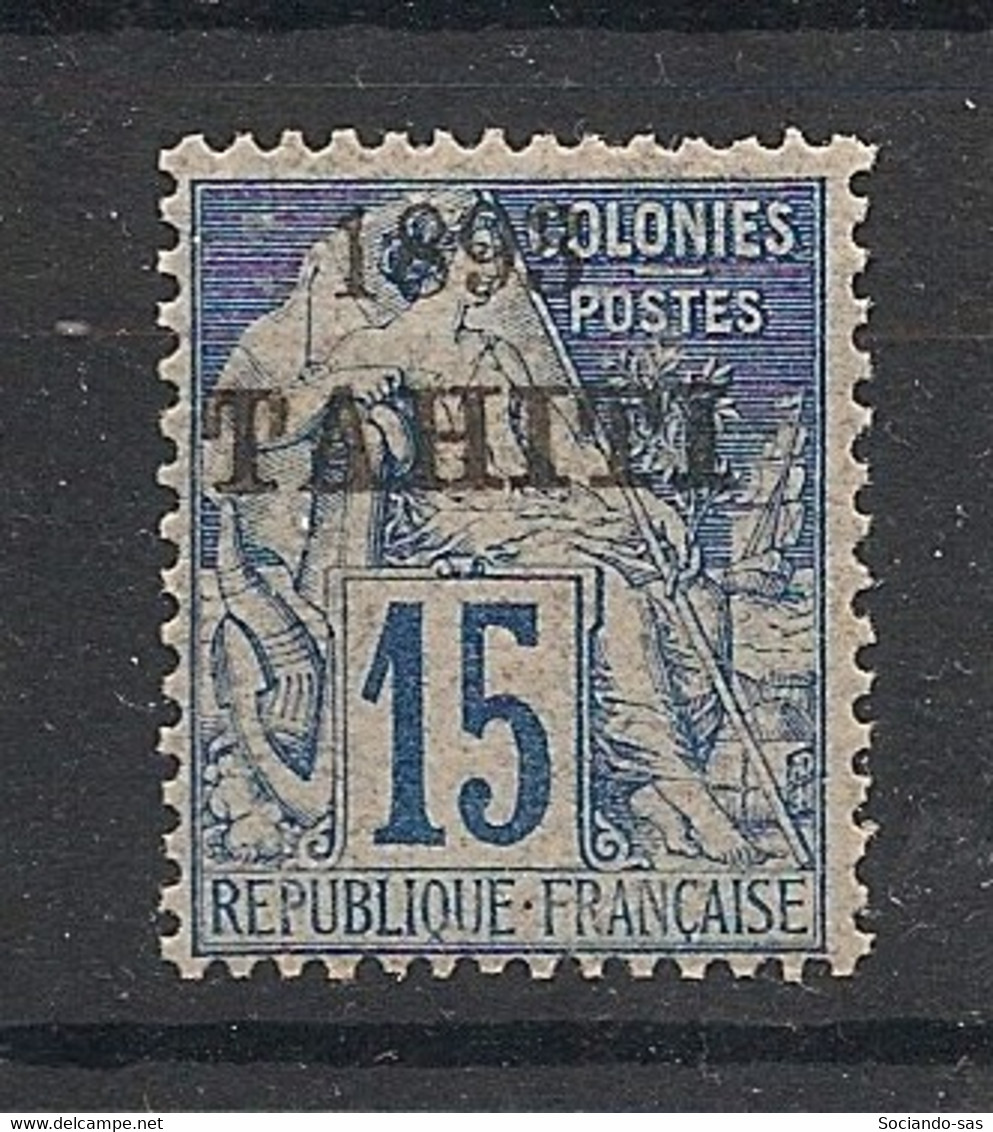 TAHITI - 1893 - N°Yv. 24 - Type Alphée Dubois 15c Bleu - Neuf ** / MNH / Postfrisch - Nuevos