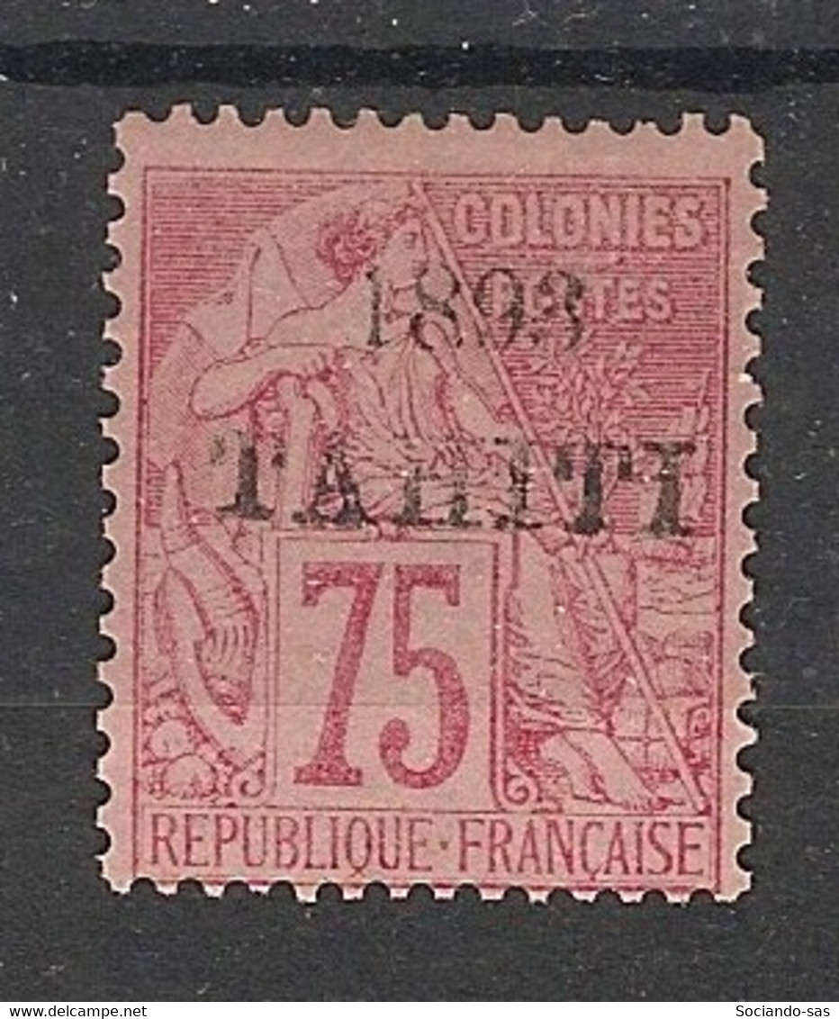 TAHITI - 1893 - N°Yv. 29 - Type Alphée Dubois 75c Rose - Neuf * / MH VF - Neufs