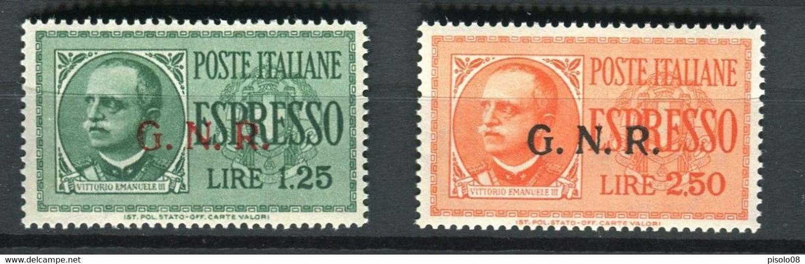 RSI 1944 ESPRESSI "G.N.R. ** MNH - Posta Espresso