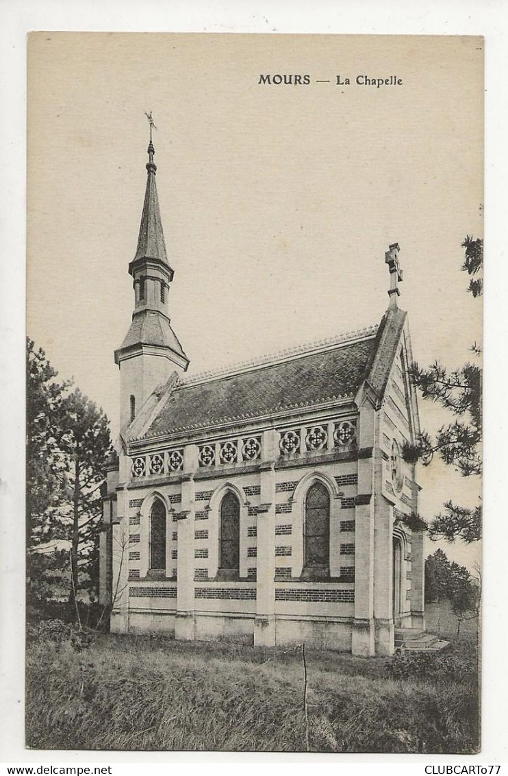 Mours (95) : La Chapelle En 1910 PF - Mours