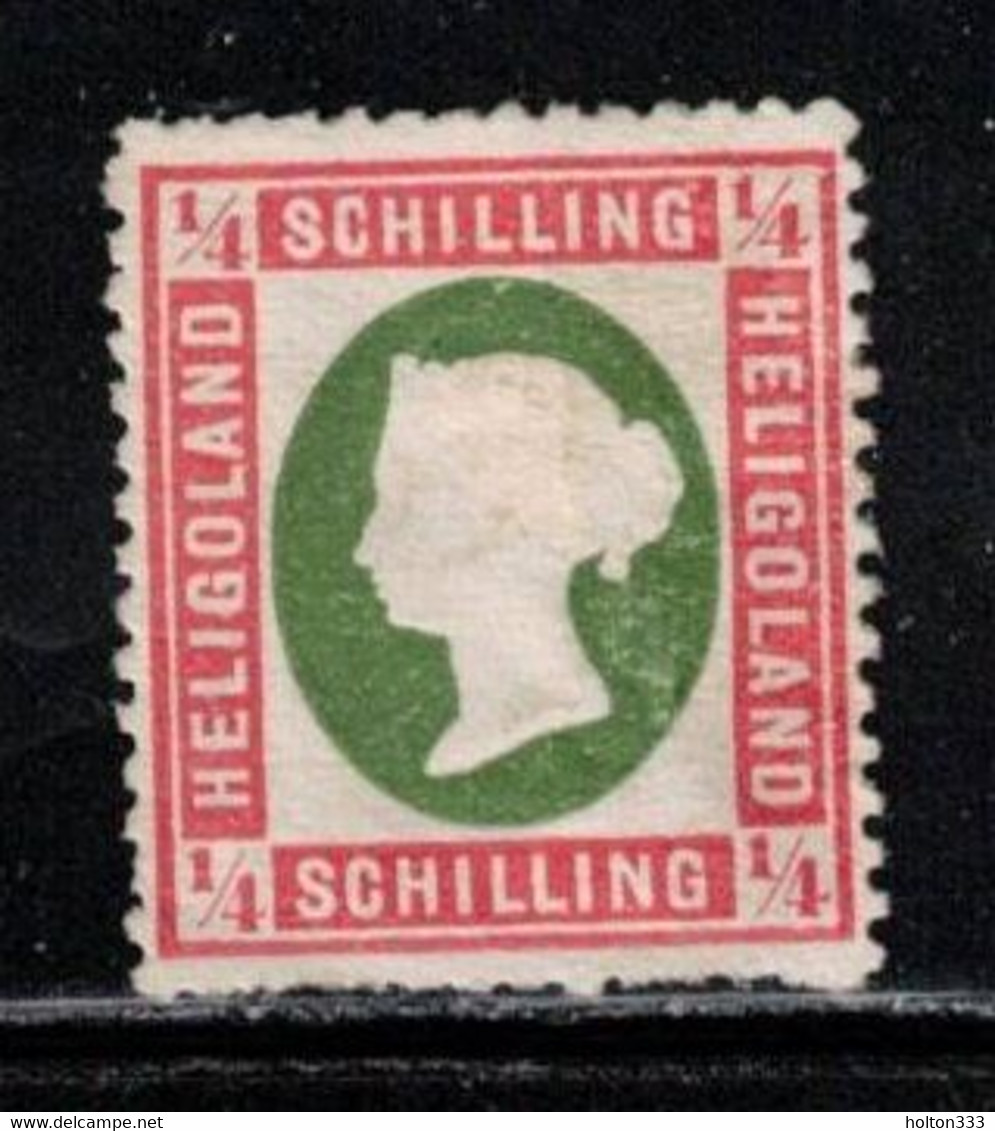HELIGOLAND Scott # 7 MNG - Probable Reprint Listed At 10% Of CV ($35) - Heligoland (1867-1890)