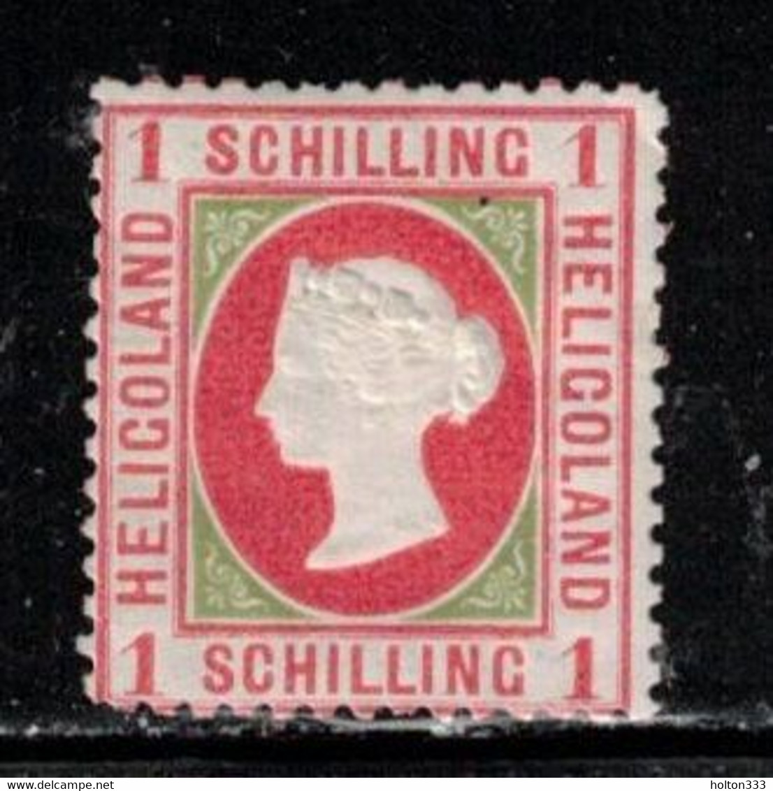 HELIGOLAND Scott # 11 MH - Probable Reprint Listed At 10% Of CV ($210) - Heligoland (1867-1890)