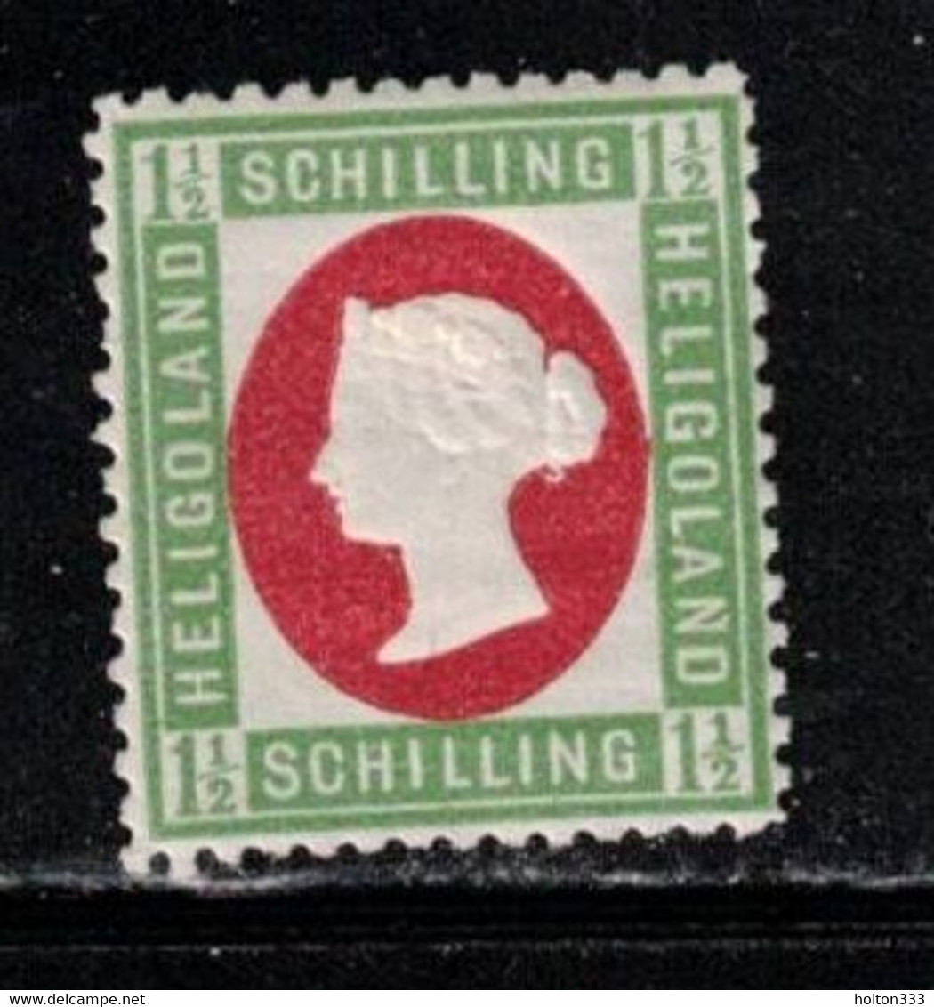 HELIGOLAND Scott # 12 MH - Probable Reprint Listed At 10% Of CV ($95) - Heligoland (1867-1890)