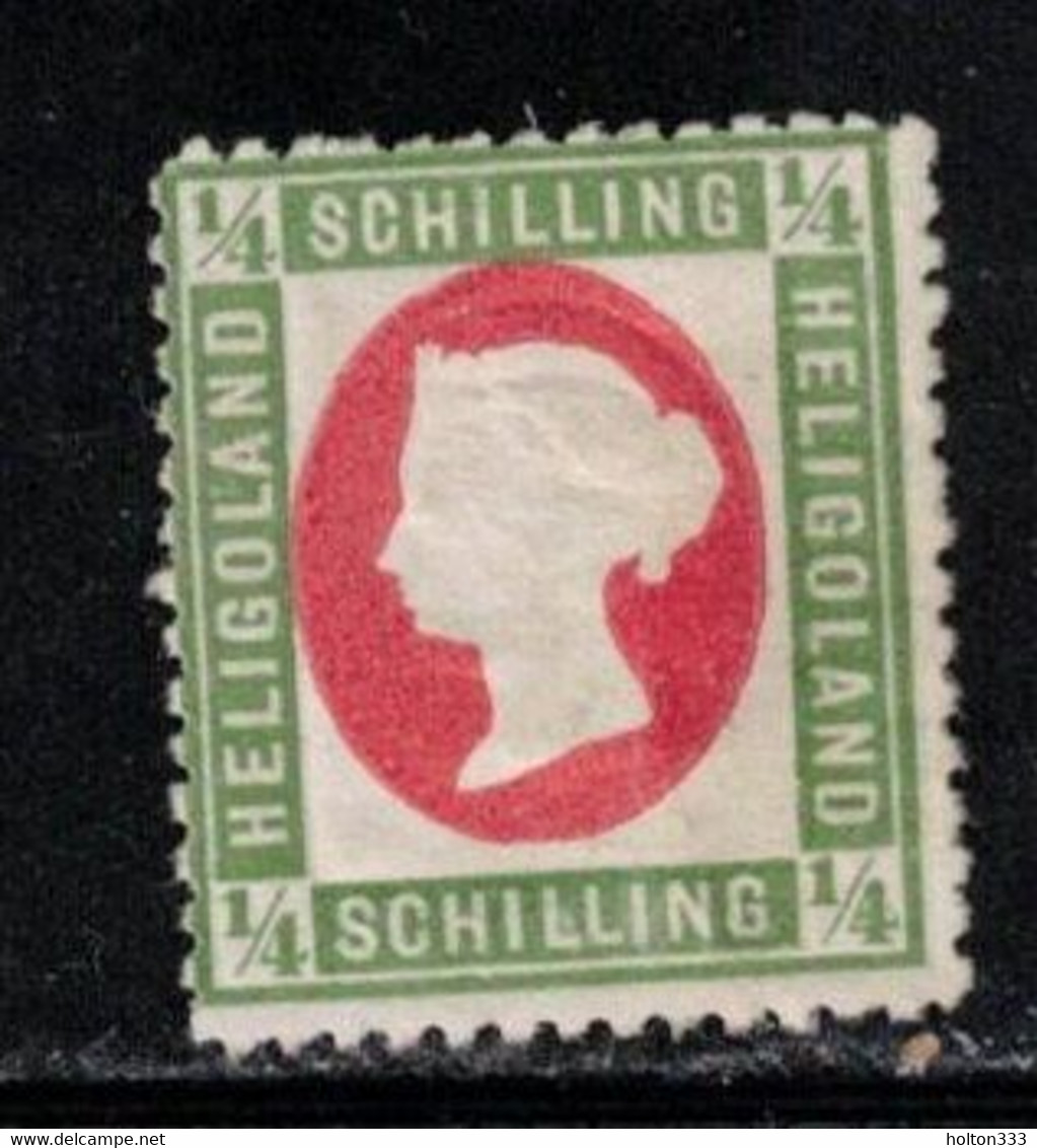 HELIGOLAND Scott # 8 MNG - Probable Reprint Listed At 10% Of CV ($135) - Heligoland (1867-1890)