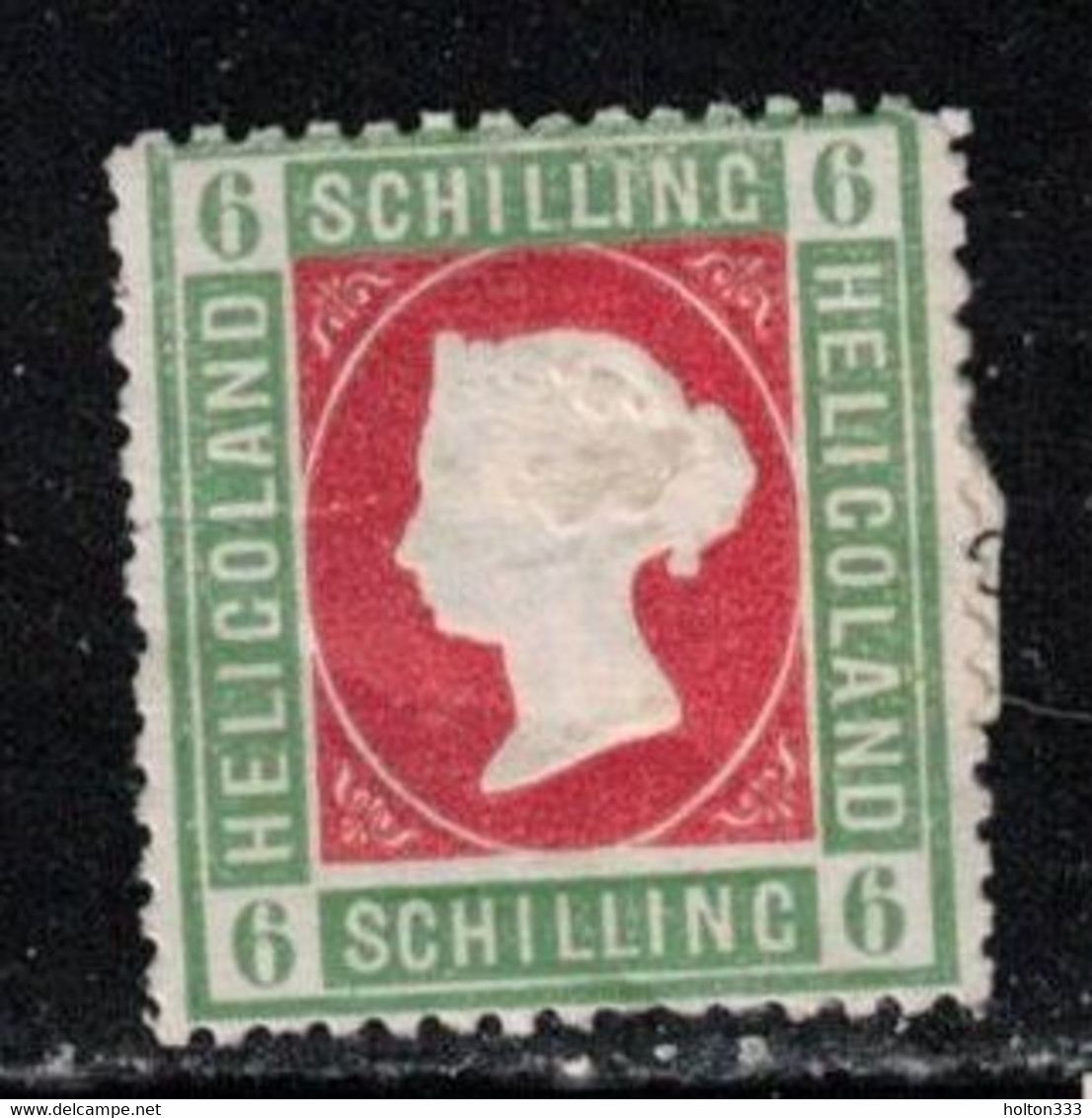 HELIGOLAND Scott # 4 MHH - Probable Reprint Listed At 10% Of CV ($28) - Heligoland (1867-1890)