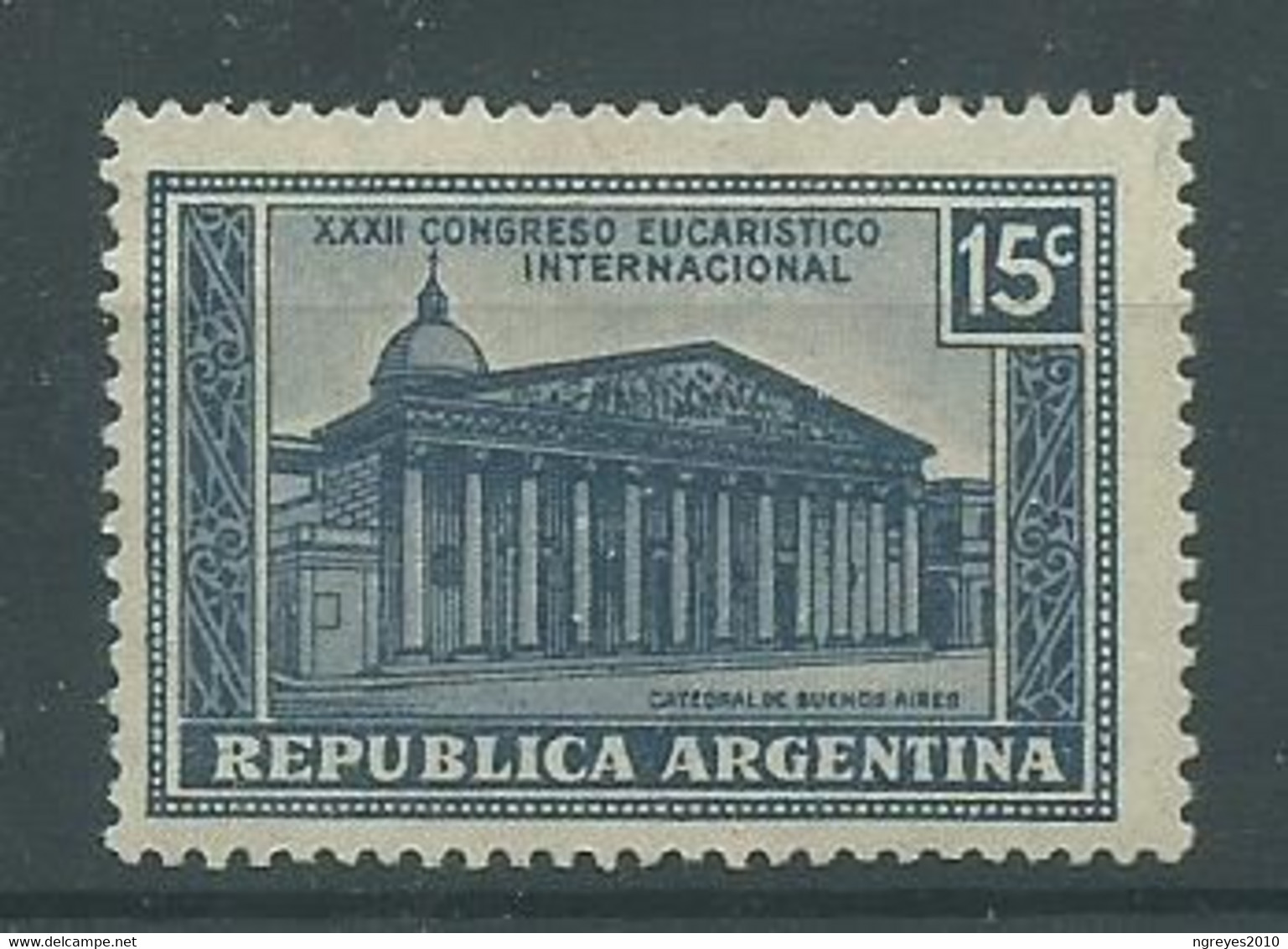 220042745  ARGENTINA.  YVERT  Nº  360  */MH - Ongebruikt