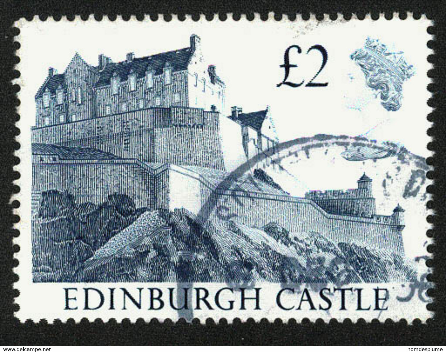 663) 2£ GB 1988  Scott#1232 Castle Used - Zonder Classificatie