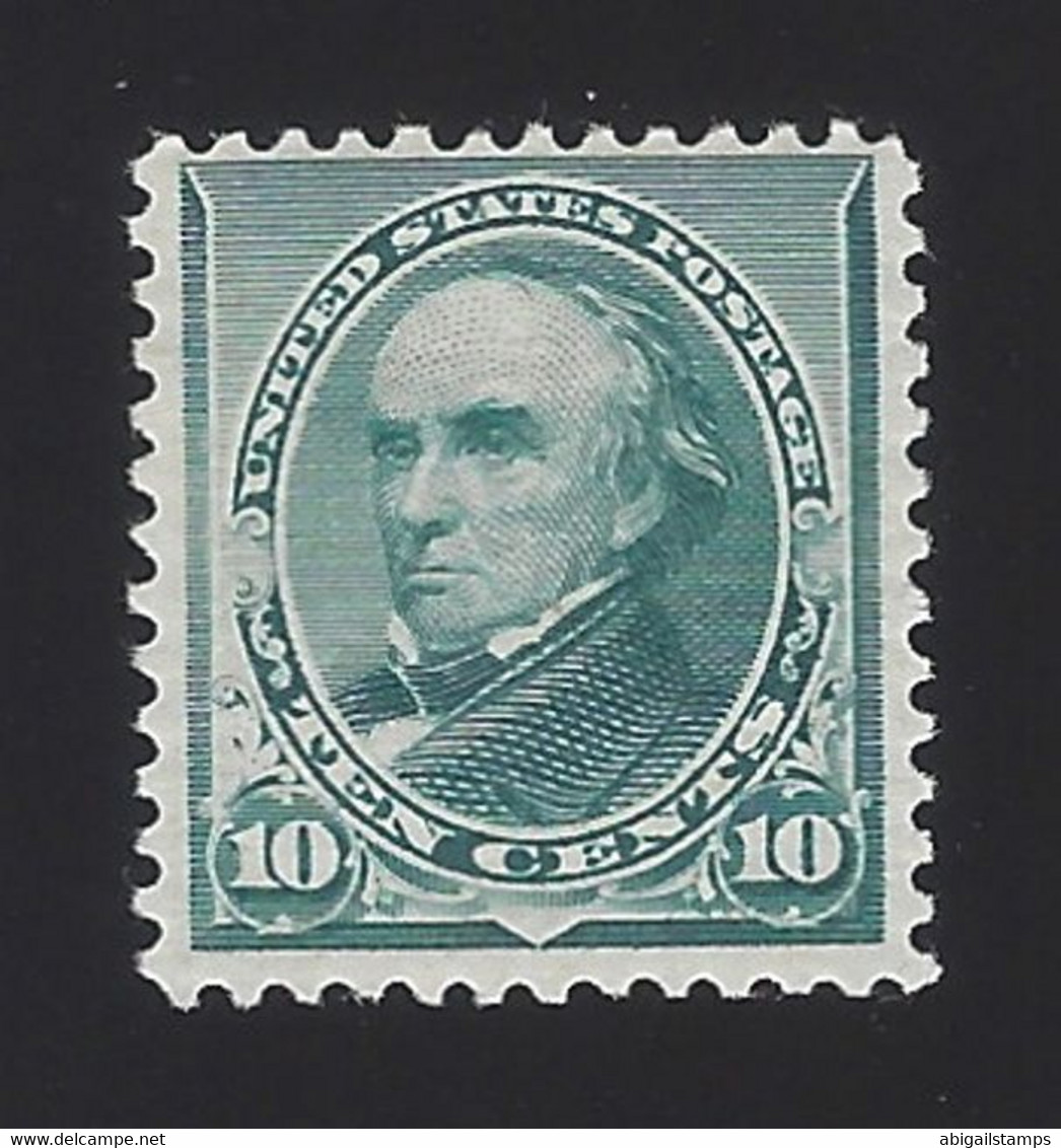 US #226 1890-93 Green Perf 12 Mint OG LH F-VF SCV $175 - Unused Stamps