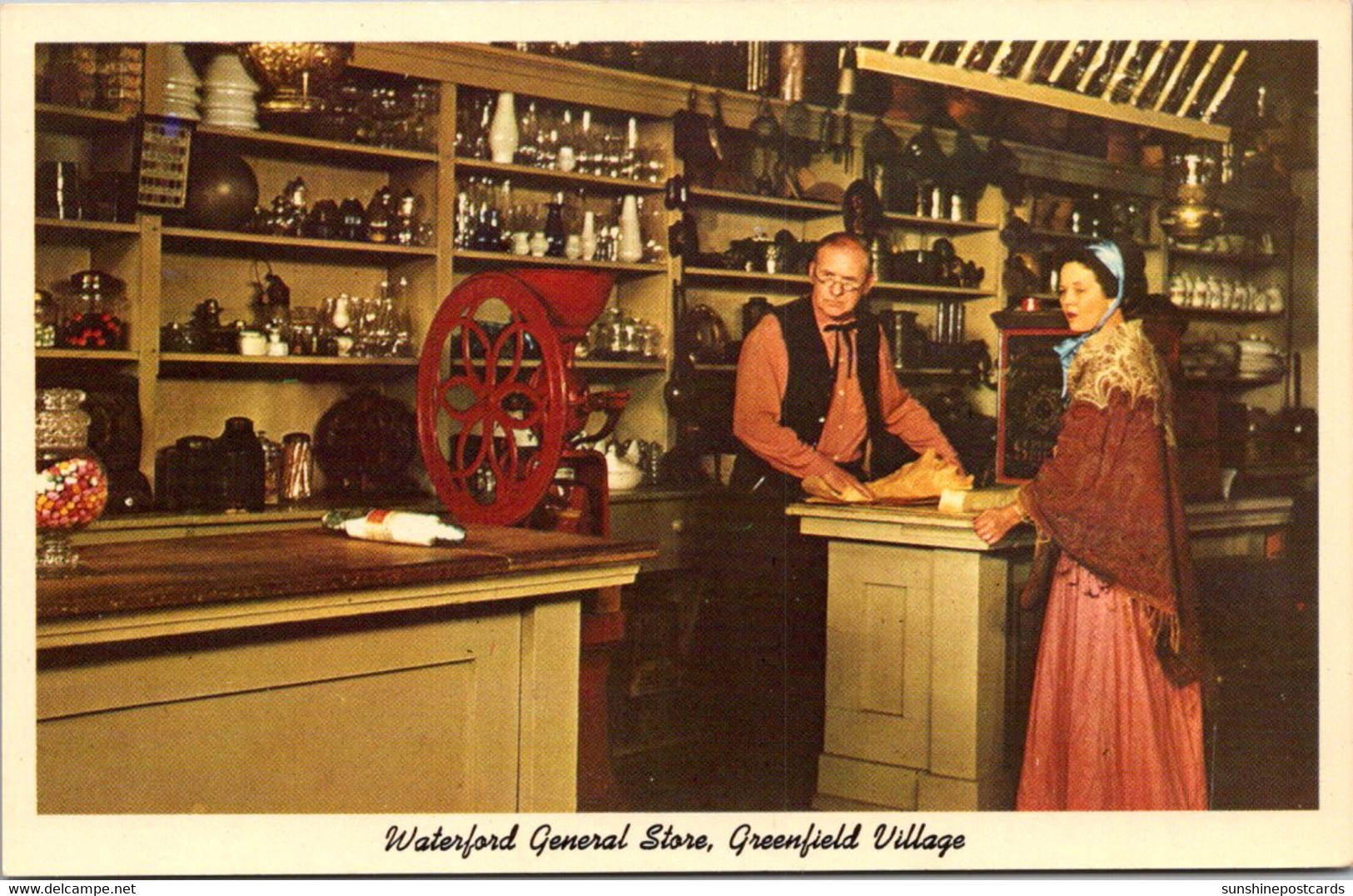 Michigan Dearborn Greenfield Village Waterford General Store Interior - Dearborn