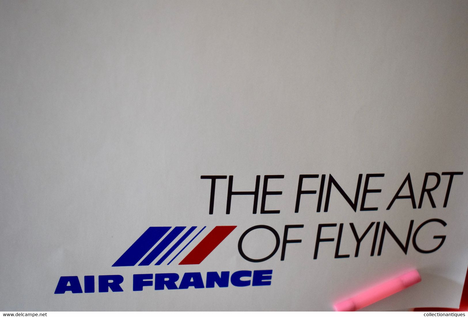 10 Affiches Collection Air France 1988 Promotion De La Campagne "The Fine Art Of FLying" Par 10 Artistes Contemporains - Poster