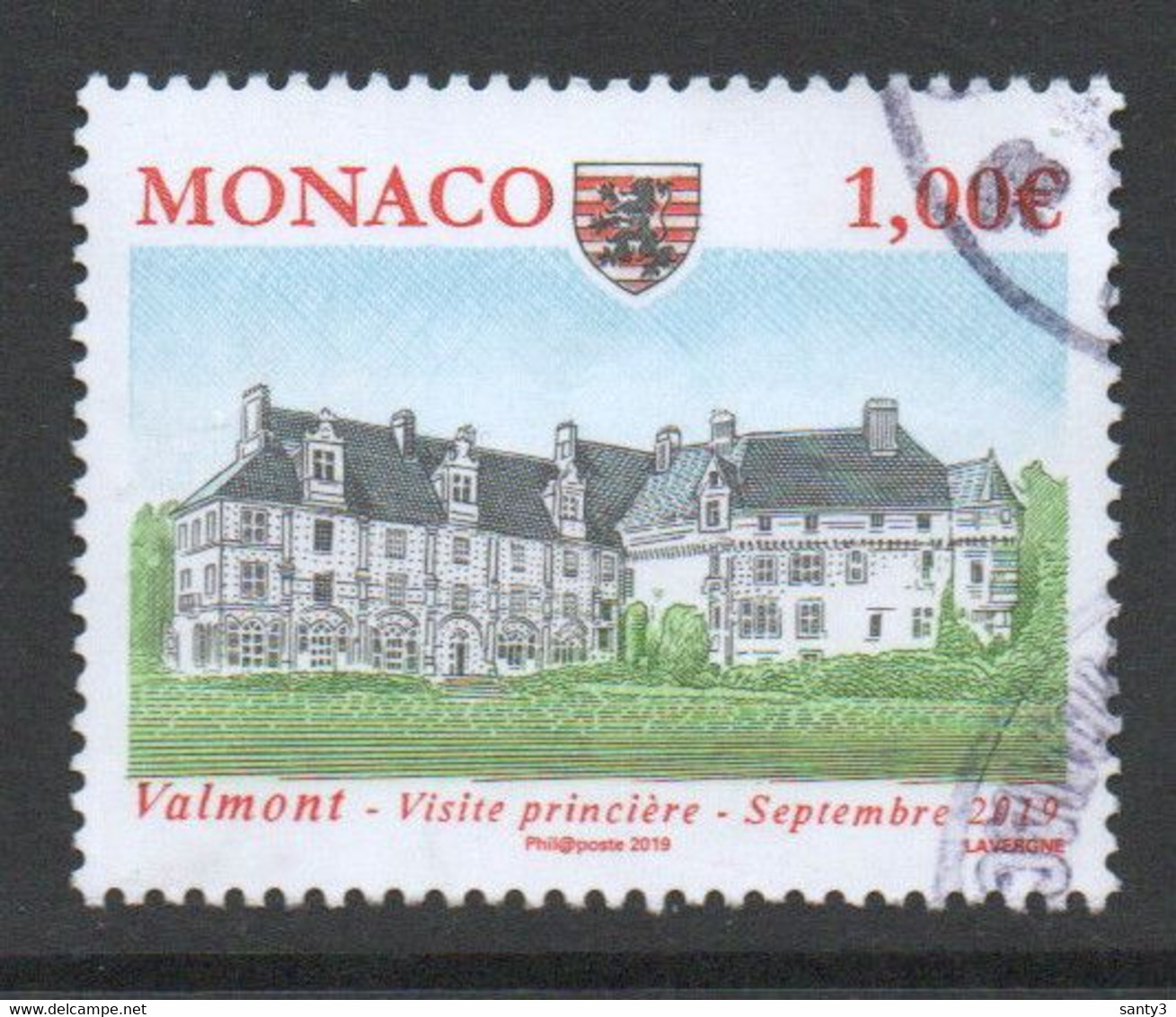 Monaco 2019  Yv 3209    Gestempeld - Used Stamps