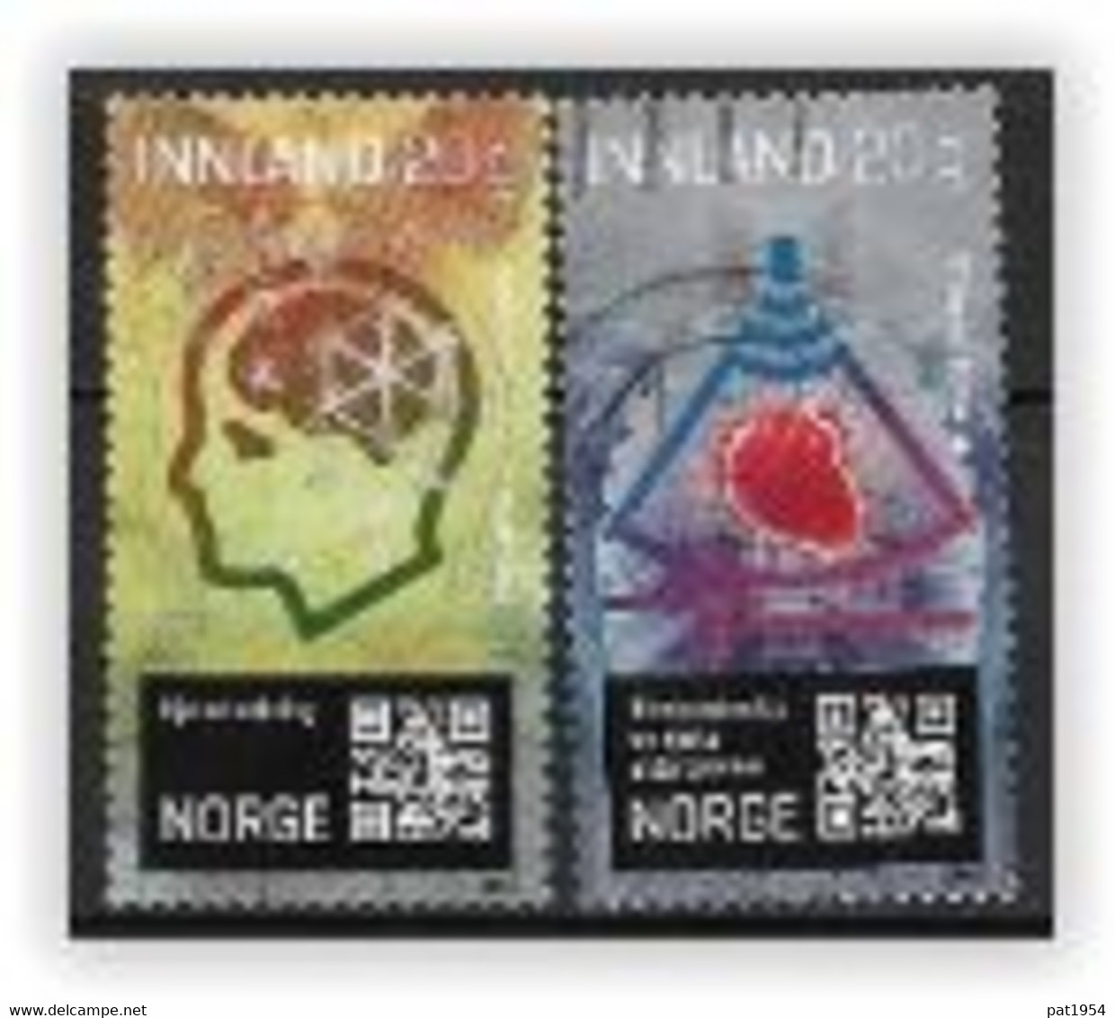 Norvège 2020 Timbres Oblitérés Technologie Sciences Médecine - Gebruikt