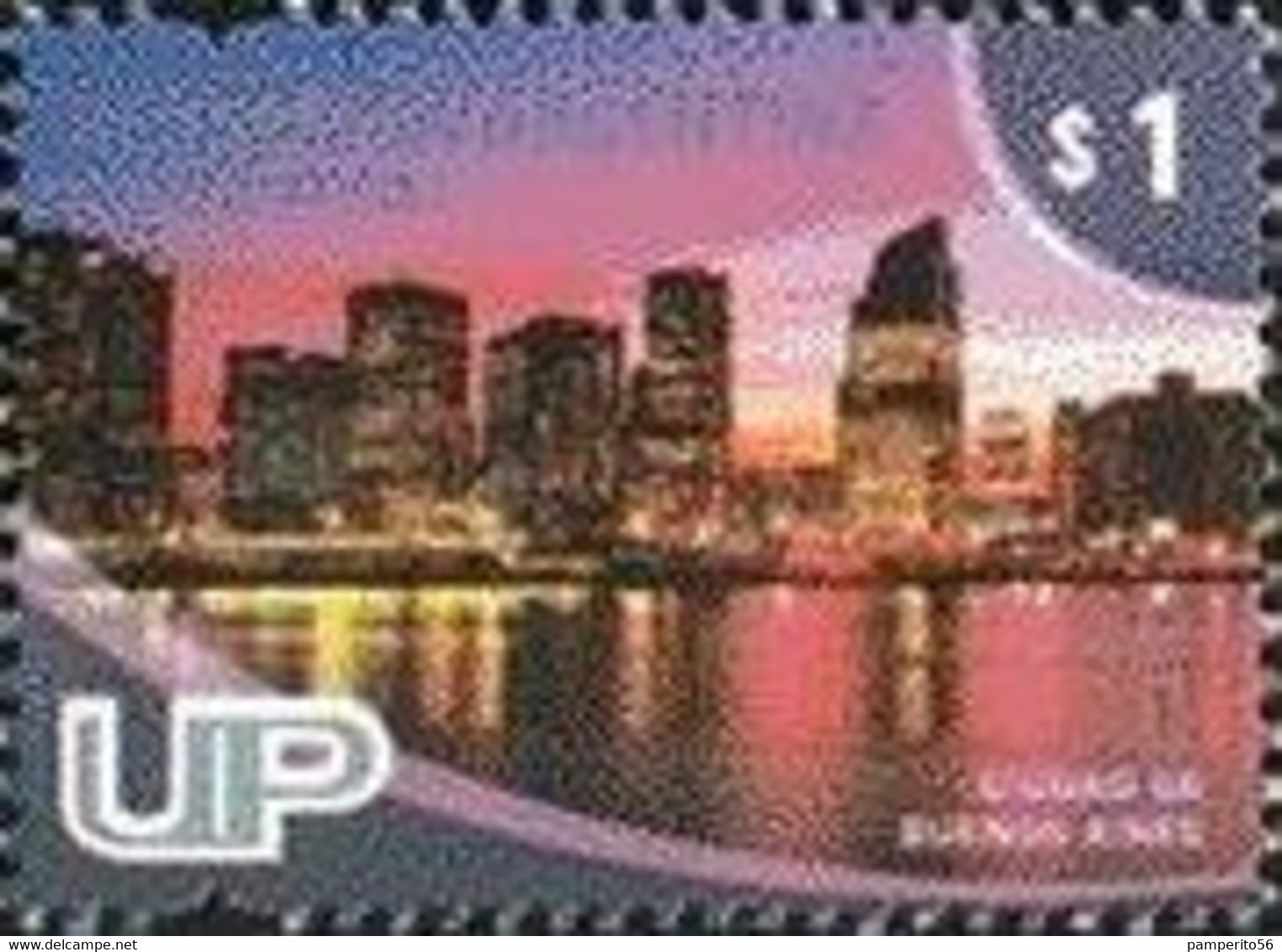 ARGENTINA - AÑO 2008 - Serie Turismo Sellos UP - Ciudad De Buenos Aires - Used Stamps