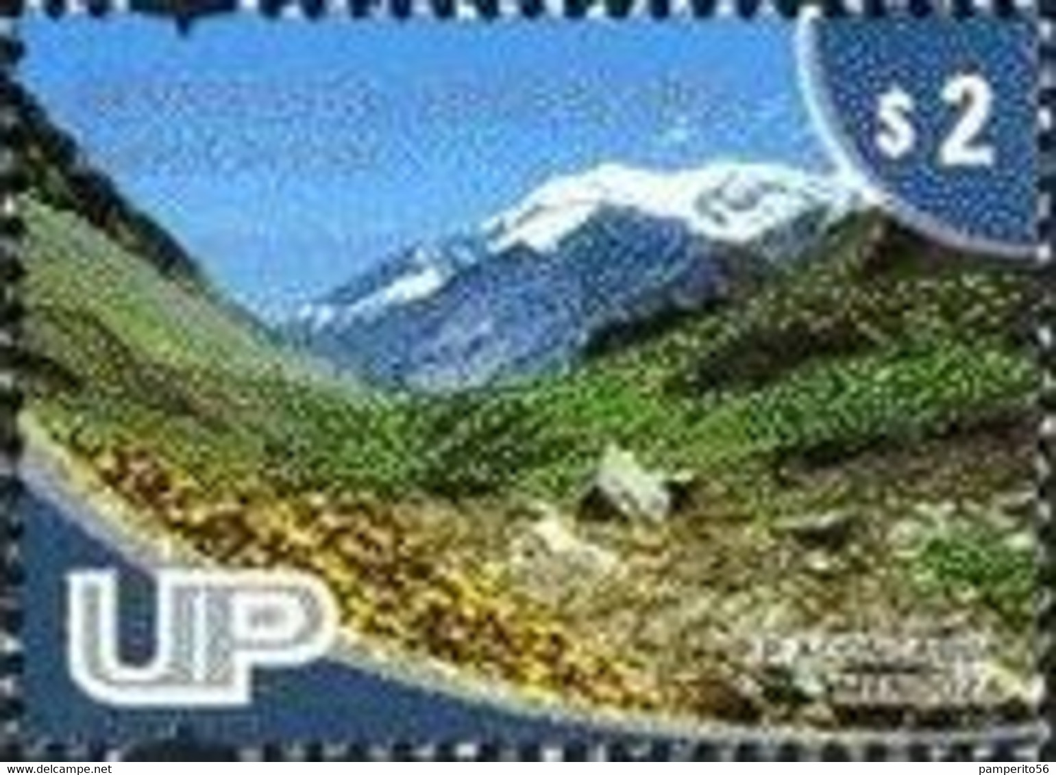 ARGENTINA - AÑO 2008 - Serie Turismo Sellos UP - Cerro Aconcagua (Mendoza) - Used Stamps