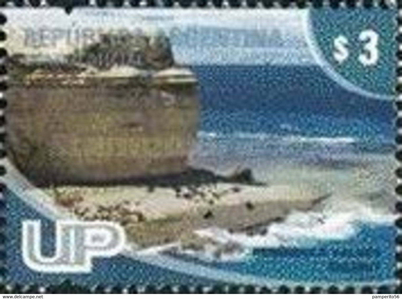 ARGENTINA - AÑO 2008 - Serie Turismo Sellos UP - Península De Valdez (Chubut) - Used Stamps