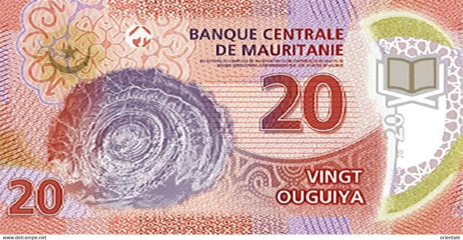 MAURITANIA P. WA22 20 O 2020 UNC - Mauritania