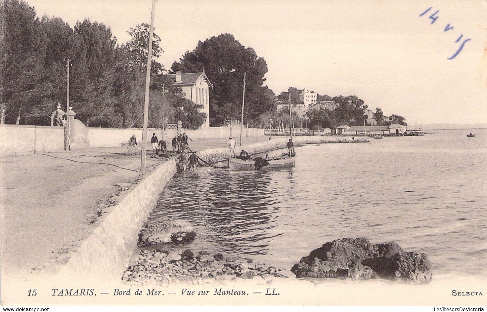 CPA - FRANCE - TAMARIS - Bord De Mer - Vue Sur Manteau - LL - Tamaris