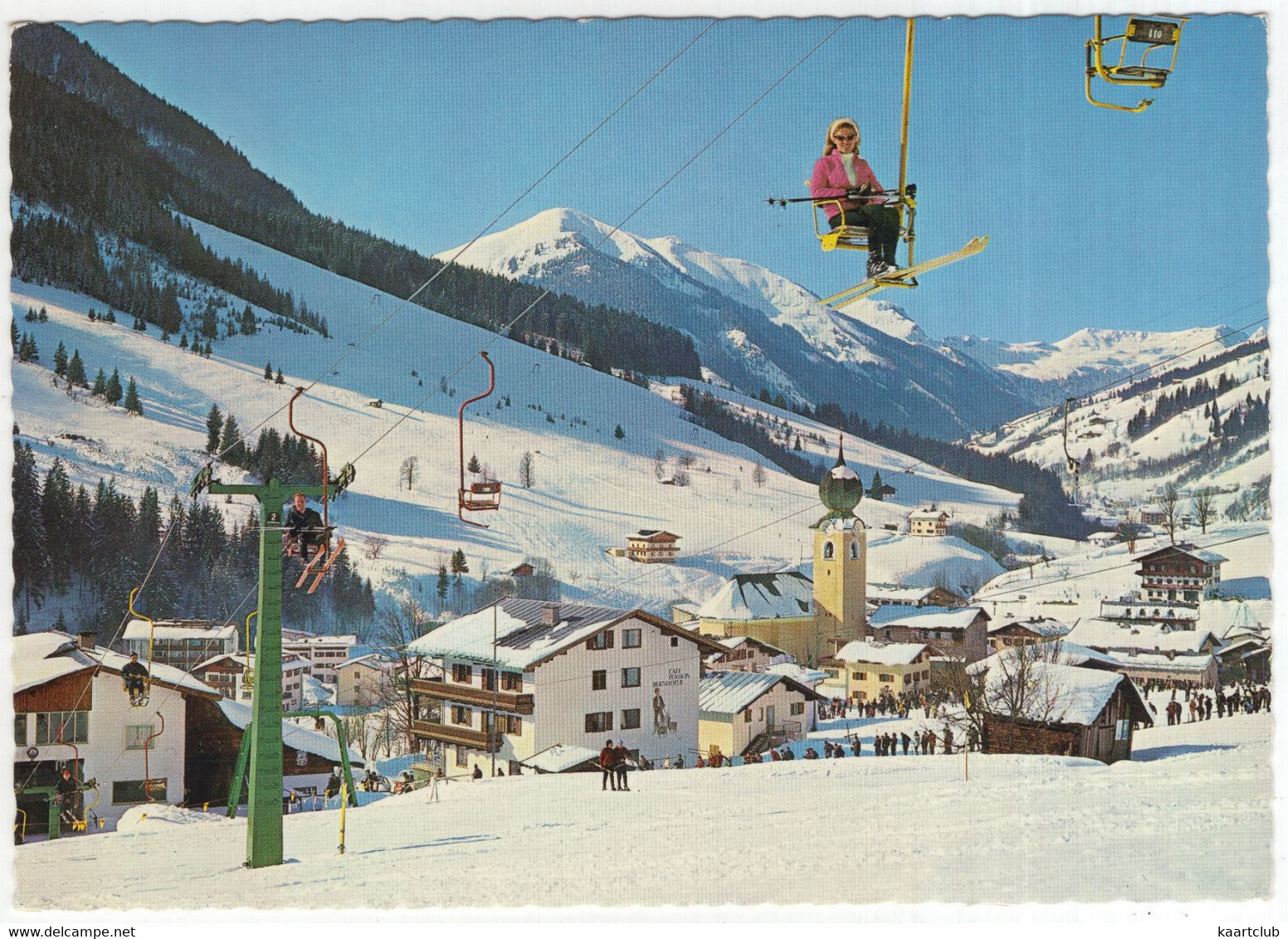 Skiparadies Saalbach 1003 M - Kohlmais-Sessellift  - (Österreich/Austria) - Ski - Saalbach