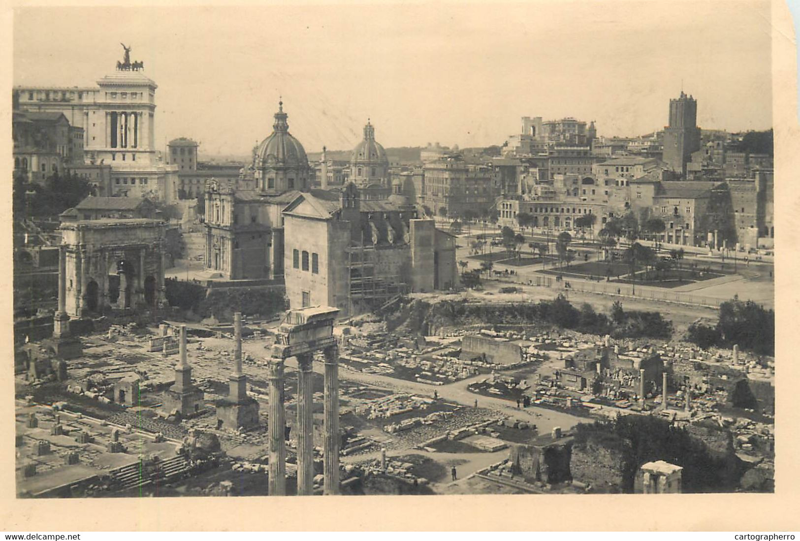 Rome Il Foro Romano E La Via Del Impero - Altare Della Patria