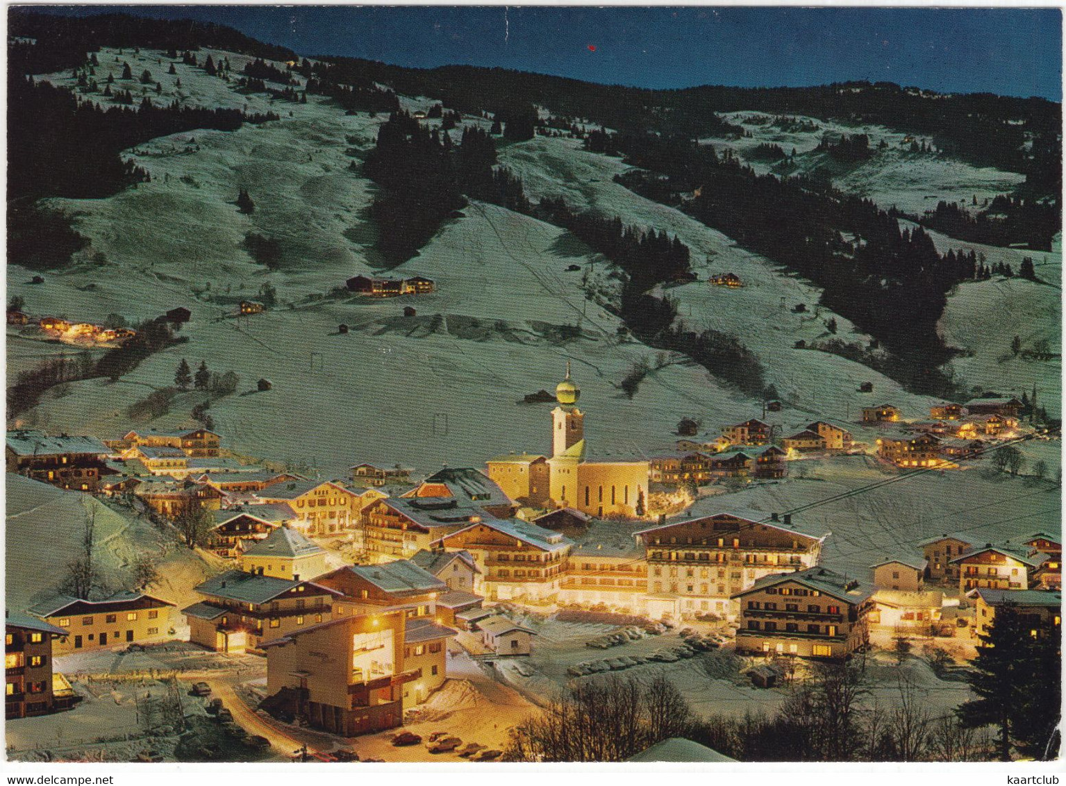 Skidorf Saalbach, 1003 M -  Land Salzburg - (Österreich/Austria) - Saalbach