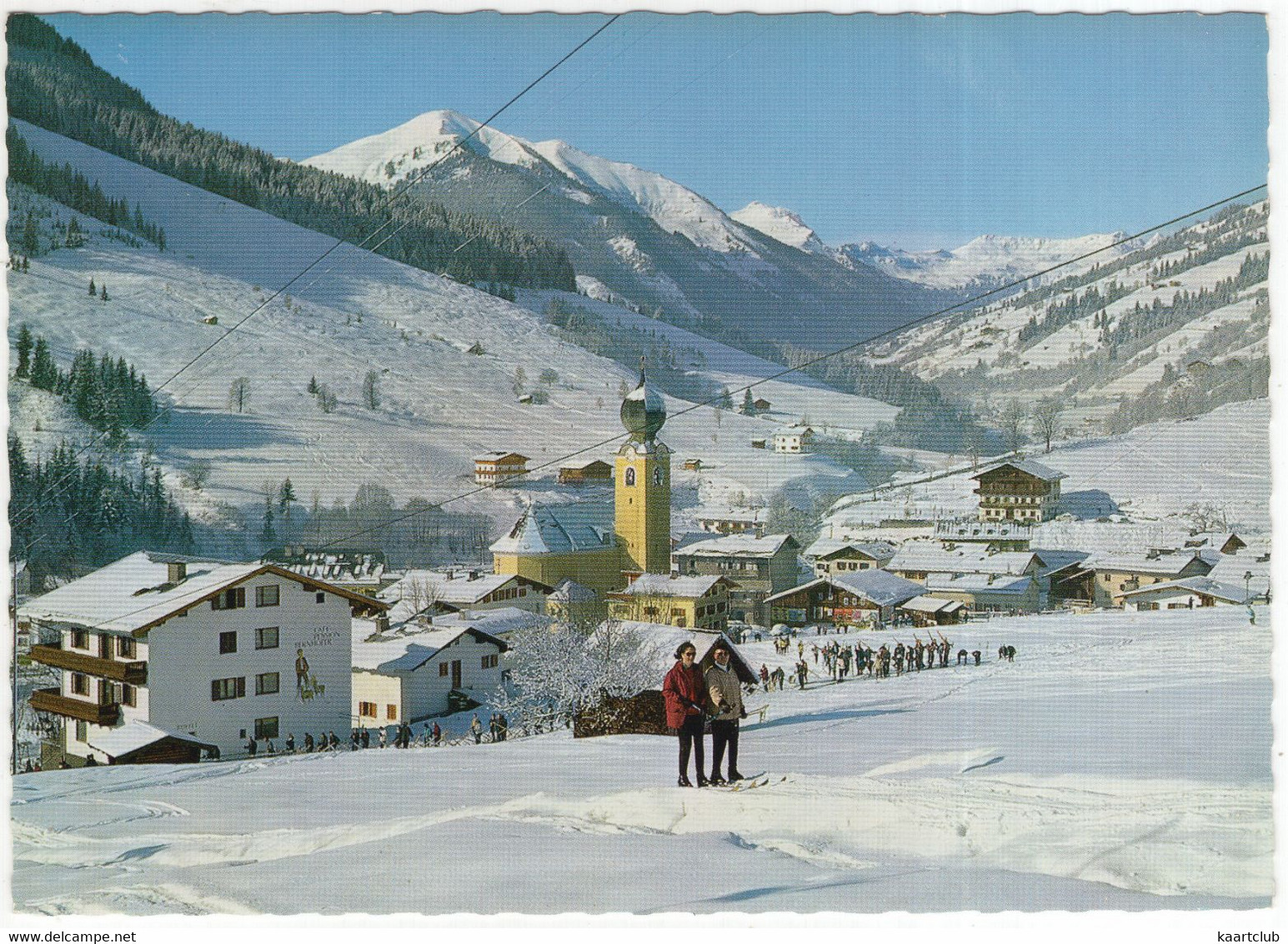Skidorf Saalbach, 1003 M, Austria - Kohlmaislift Mit Zwölferkogel - (Österreich/Austria) - Ski - Saalbach
